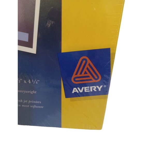 Avery Inkjet Postcards Index Cards White 400 Cards 4 Cards Sheet 8577 - Picture 2 of 5